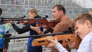 Лазерный биатлон, дуэльная стрельба, Тюмень, 22. 09. 18