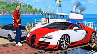 РЕАЛЬНАЯ ЖИЗНЬ В GTA 5 - КУПИЛ BUGATTI VEYRON У БАНДИТА НА НЕОБИТАЕМОМ ОСТРОВЕ! 🌊ВОТЕР