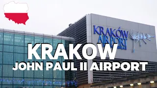 WELCOME TO KRAKOW INTERNATIONAL AIRPORT | 4K Walking Tour | Travel Vlog
