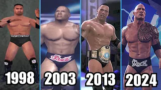 Evolution of The Rock Entrance 1998-2024 - WWE Games