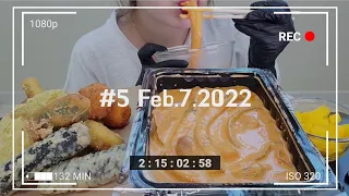 [다강DAGANG] Rose teokbokki and Fried food/ 배떡로제떡볶이, 튀김