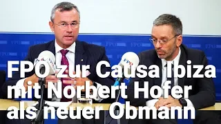 FPÖ-Pressekonferenz zur Causa Ibiza