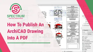 How To Publish An ArchiCAD Drawing Into A PDF- ArchiCAD Tutorial