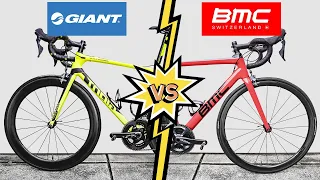 Giant TCR VS. BMC Teammachine SLR01 (Head to Head REVIEW)