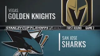 Vegas Golden Knights vs San Jose Sharks Apr 12, 2019 NHL | Game 2 Stanley Cup 2019 | Обзор матча