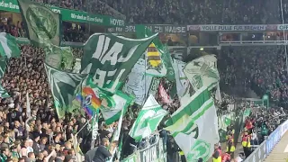 Werder Bremen gegen Schalke 04 das 2:0 Live aus dem Stadion durch Duksch