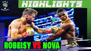 Robeisy Ramirez Vs Abraham Nova | Knockdown | Highlights | The End Of A Perfect Record!