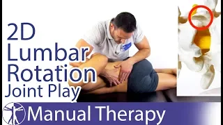 Lumbar Spine Extension-Rotation Intervertebral Joint Play | 2D Gap Assessment