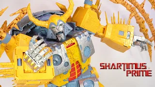 Transformers HasLab Unicron Hasbro Pulse 1986 Movie War for Cybertron Trilogy Action Figure Review