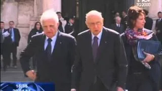 Giorgio Napolitano rieletto Presidente della Repubblica - Augusto Cantelmi e Massimiliano Cochi