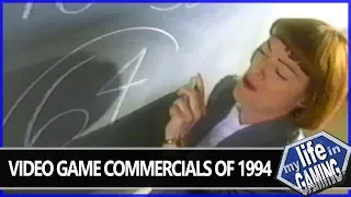 Video Game Commercials of 1994 - Sonic & Knuckles, X-Men & More! / MY LIFE IN GAMING