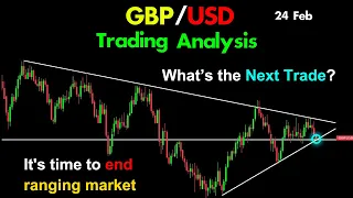 GBPUSD: is about to end ranging market, what's next trade? (GBP USD prediction & analysis today)