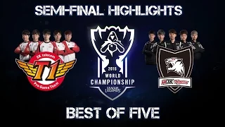 Worlds 2016 Semi-final | SKT T1 vs ROX Highlights BO5 | League of Legends