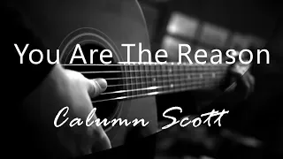 You Are The Reason - Calum Scott ( Acoustic Karaoke )