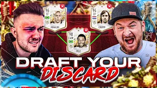 Das KANN NICHT WAHR SEIN… ☠️ FIFA 22: Draft YOUR DISCARD vs Steini 🔥