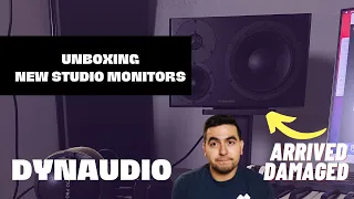 Unboxing Dynaudio LYD48 Studio Monitors