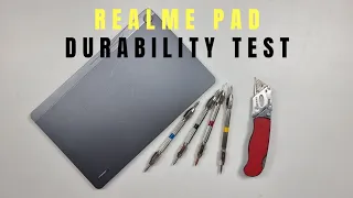 First Android Tablet from realme - Durability Test realme Pad !