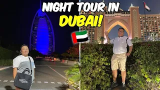 DUBAI VLOG *Bluewaters & Atlantis at night! + Arab food dinner* 🇦🇪 | Jm Banquicio