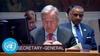UN Chief remarks at the Security Council on Sudan and South Sudan | United Nations