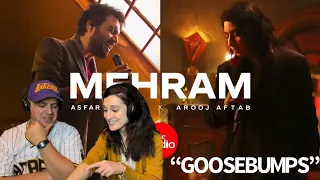 Mehram REACTION | Coke Studio - Season 14 | Asfar Hussain x Arooj Aftab