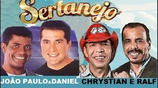 JOÃO PAULO E DANIEL, CHRYSTIAN E RALF, GIAN E GIOVANI GRANDES SUCESSOS  ROMÂNTICA pt01 LUSOFONIA