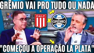 ATENÇÃO! GRÊMIO VAI PRO TUDO OU NADA EM LA PLATA! GRÊMIO PRECISA DA VITÓRIA! NOTICIAS DO GREMIO FC