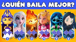 Adivina el personaje por su DANZA #10 | ¿Quién baila mejor? Elemental, Ruby Gillman, Minion, Sing 2