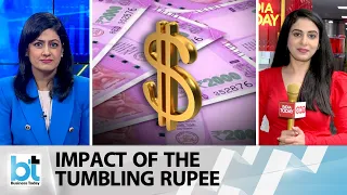 How does the falling rupee impact you and the country?