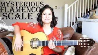 A very mysterious, Arabic-sounding flamenco guitar scale - harmonic minor ✔