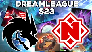 AMAZING GAME !! TEAM SPIRIT vs NEMIGA - DREAMLEAGUE S23 EEU CLOSED QUALS DOTA 2