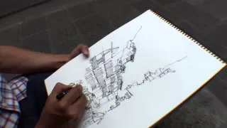 Sketch-ink: Via dei Servi