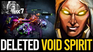 DELETED VOID SPIRIT MID | EPIC INVOKER 25 KILLS GAME | Dota 2 Invoker