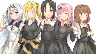 waifu battle royale edit / kaguya x chika x hayasaka x kei x miko