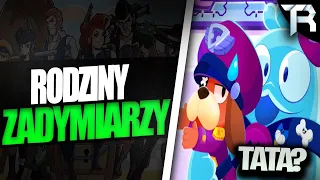 ⭐ JAK WYGLĄDAJĄ RODZINY ZADYMIARZY w BRAWL STARS POLSKA *fabuła*