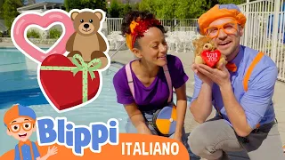 Blippi festeggia San Valentino | Blippi in Italiano | Video educativi per bambini