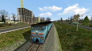 Train simulator classic 2тэ10м Шевченко-Виска (следуем по удалению)