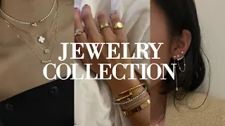 JEWELRY COLLECTION 2022 | everyday jewelry, try on, & favorite brands ft Cartier, Mejuri and more