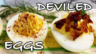 Deviled Eggs Recipe Easy-Peeling Hard Boiled Eggs | Легко Почистить Вареные Яйца Фаршированные Яйца