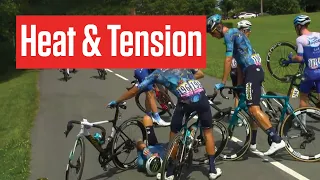 Mark Cavendish Crash: The Heat, Tension Take A Toll In Stage 8 Of  The Tour de France
