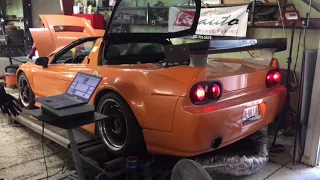 Supercharged NSX dyno