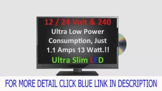 16" Ultra Slim LED Digital Freeview USB Record TV DVD. Caravan HGV Boa Deal