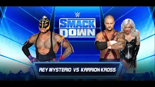 Rey Mysterio vs Karrion Kross - SmackDown 01/27/2023 - WWE2K22