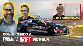 First time in FORMULA DRIFT! +Netflix Hyperdrive winner Diego Higa drift lessons (English Subtitles)
