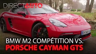 BMW M2 COMPÉTITION vs PORSCHE CAYMAN GTS