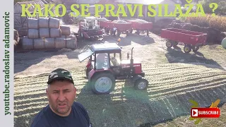 KAKO SE PRAVI SILAŽA ? ; HOW TO MAKE SILAGE ?