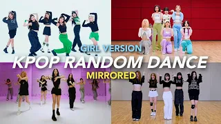 [MIRRORED] ICONIC KPOP RANDOM DANCE | GIRL GROUP |