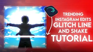 Revolutionize Your Videos with Glitch Line + Shake Tutorial | Alight Motion @alightmotion