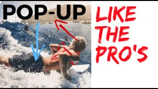 How World Champion Surfers Pop Up (Slow Motion)