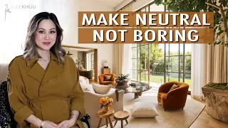 How to Add Warm Neutrals to Your Home (Cozy & Luxe!)