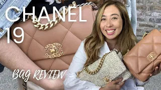 Chanel 19 Bag Review | EVERYTHING you need to know, Wear & Tear, Worth it, Modshots, Tweed, Lambskin